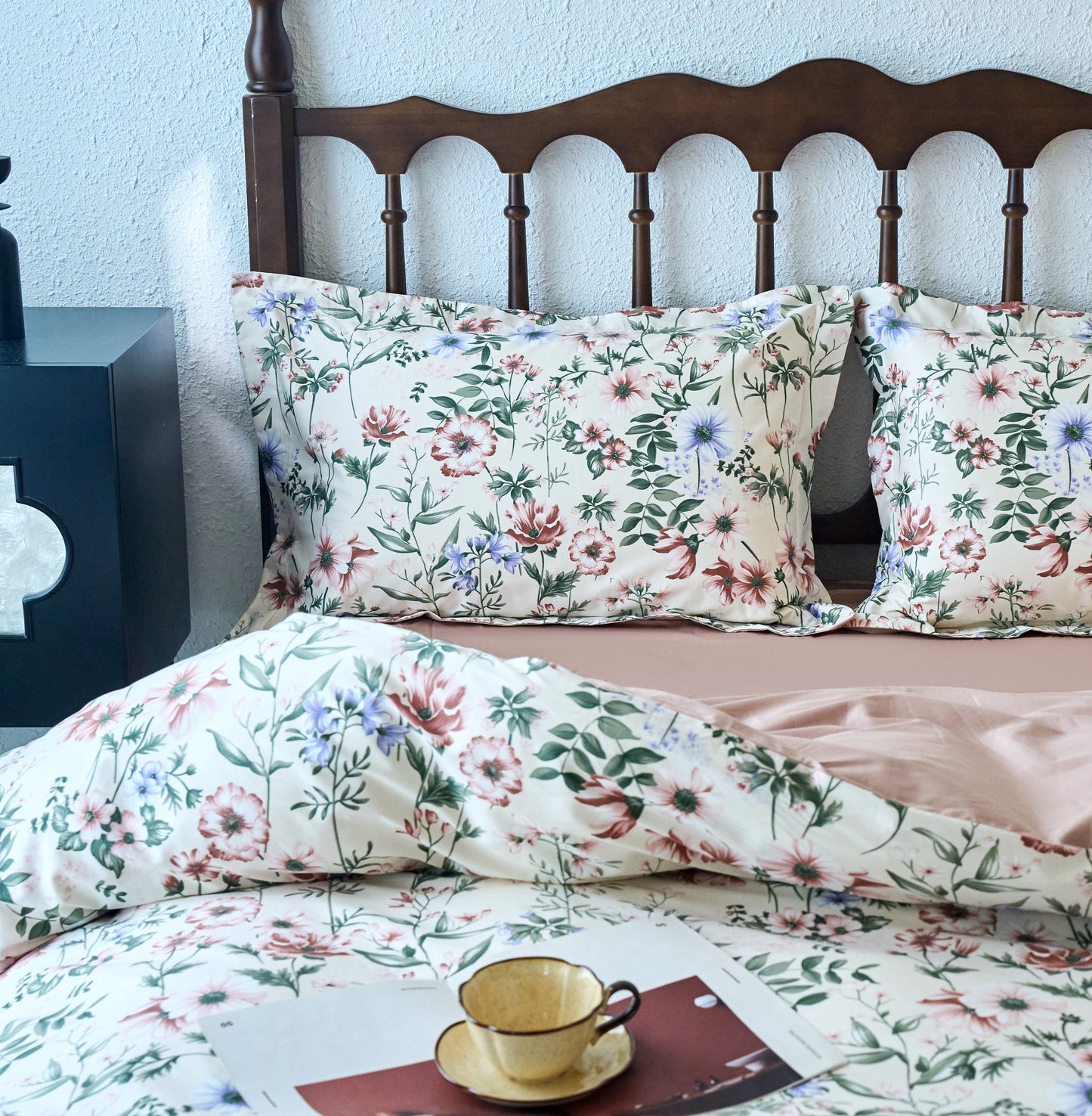 100s纯棉四件套-梦境 4 in 1 Cotton Bedding Set (w/fitted sheet)