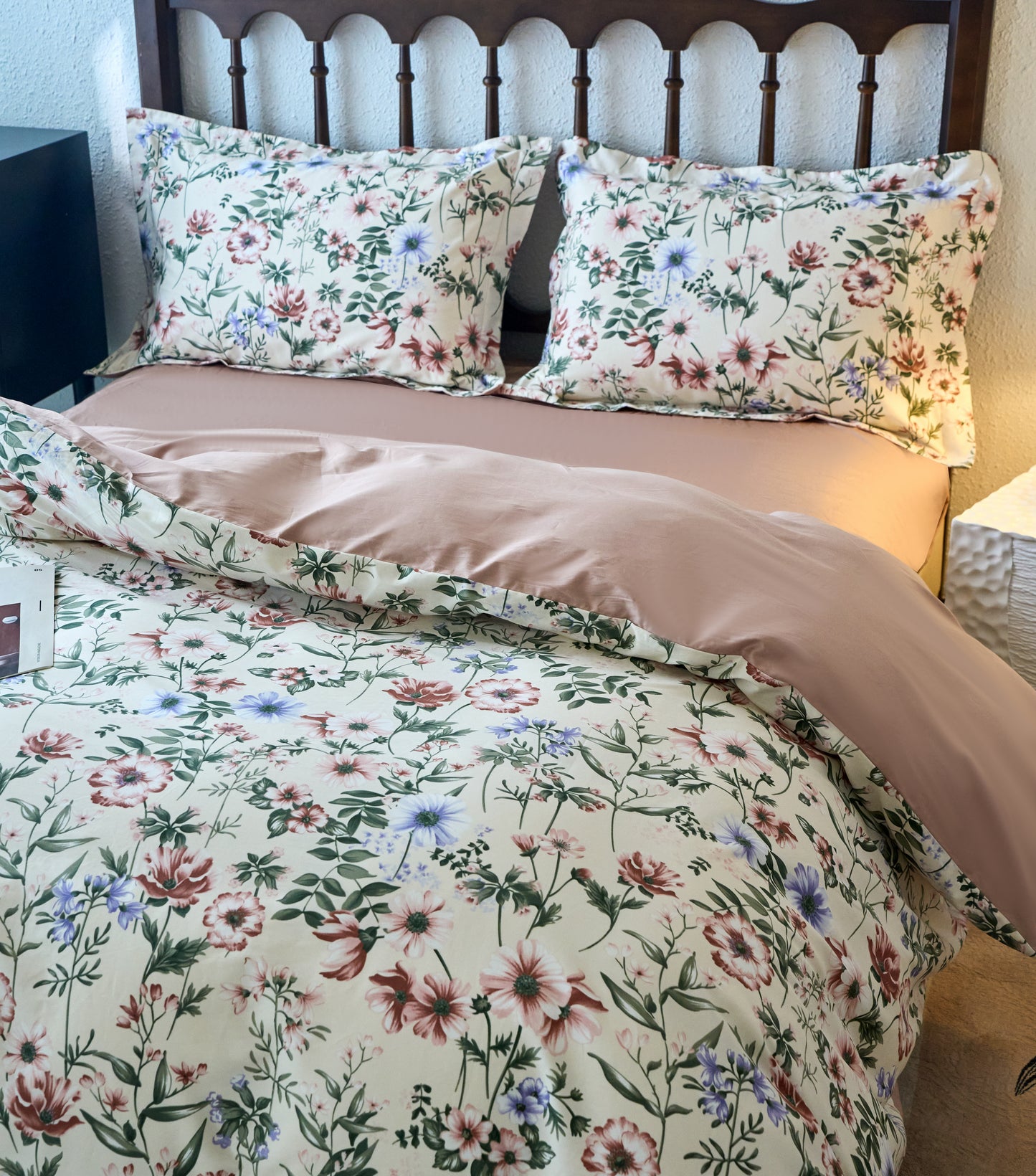 100s纯棉四件套-梦境 4 in 1 Cotton Bedding Set (w/fitted sheet)