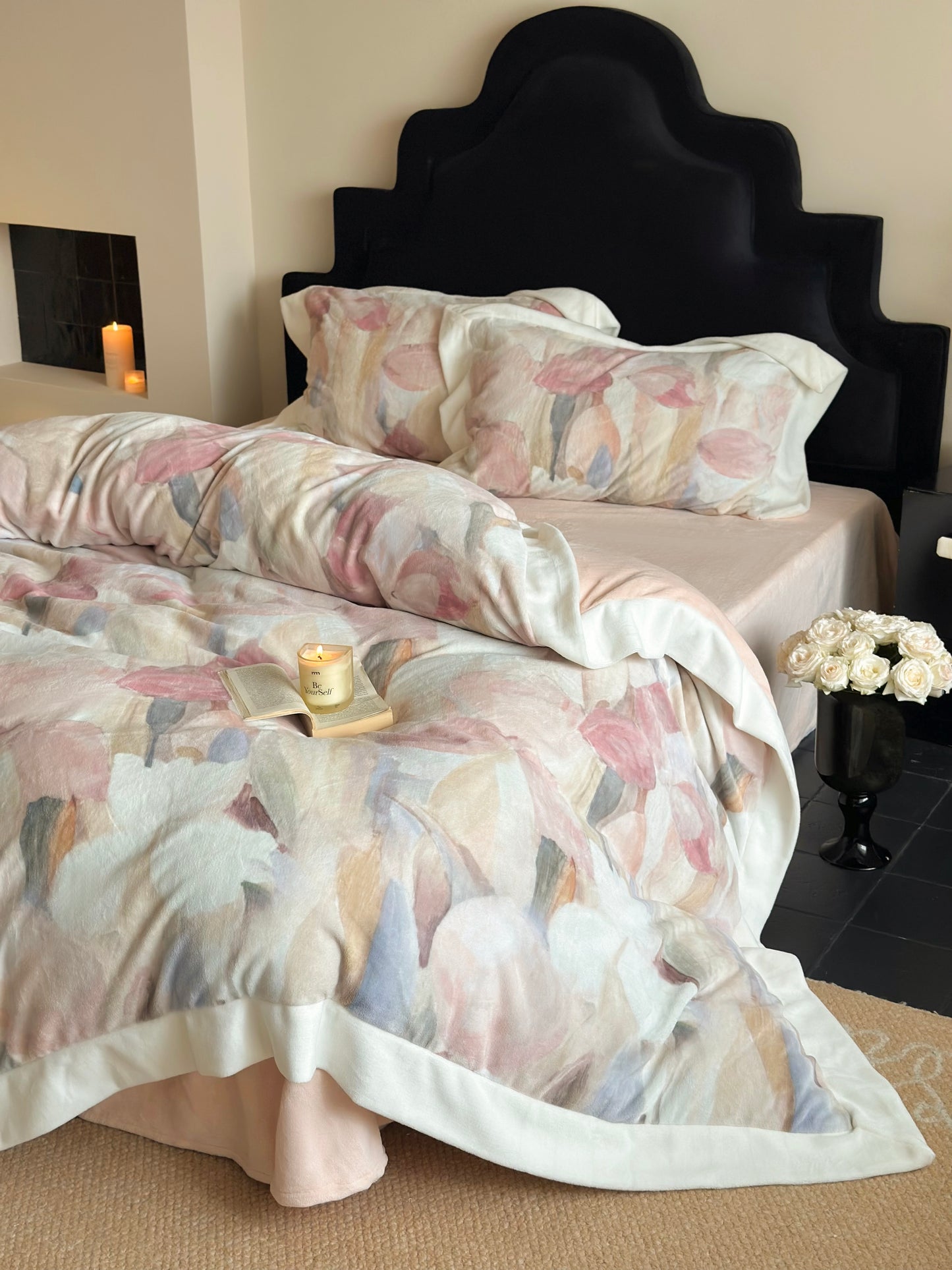 绒毛四件套-秘密花园 Plush 4-piece bedding set