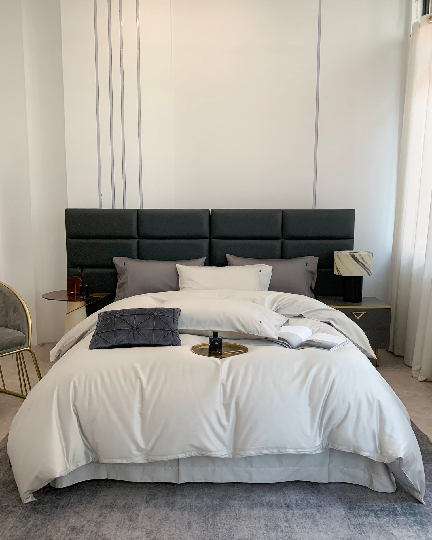 纯色纯棉四件套 4 in 1 Cotton bedding set
