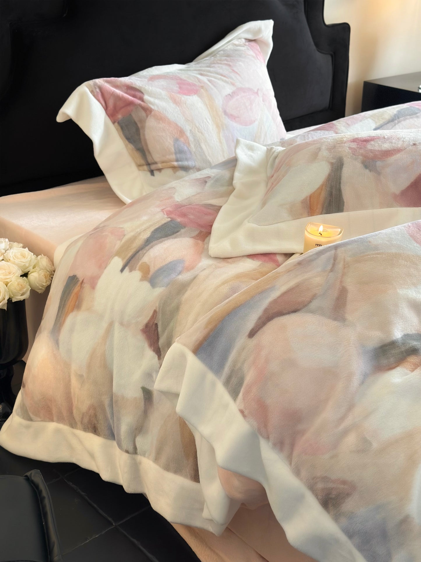 绒毛四件套-秘密花园 Plush 4-piece bedding set