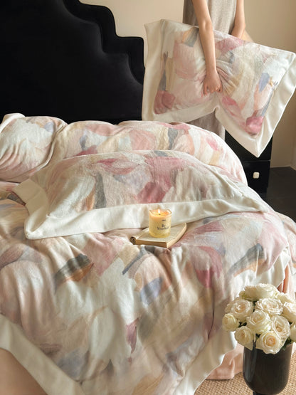 绒毛四件套-秘密花园 Plush 4-piece bedding set