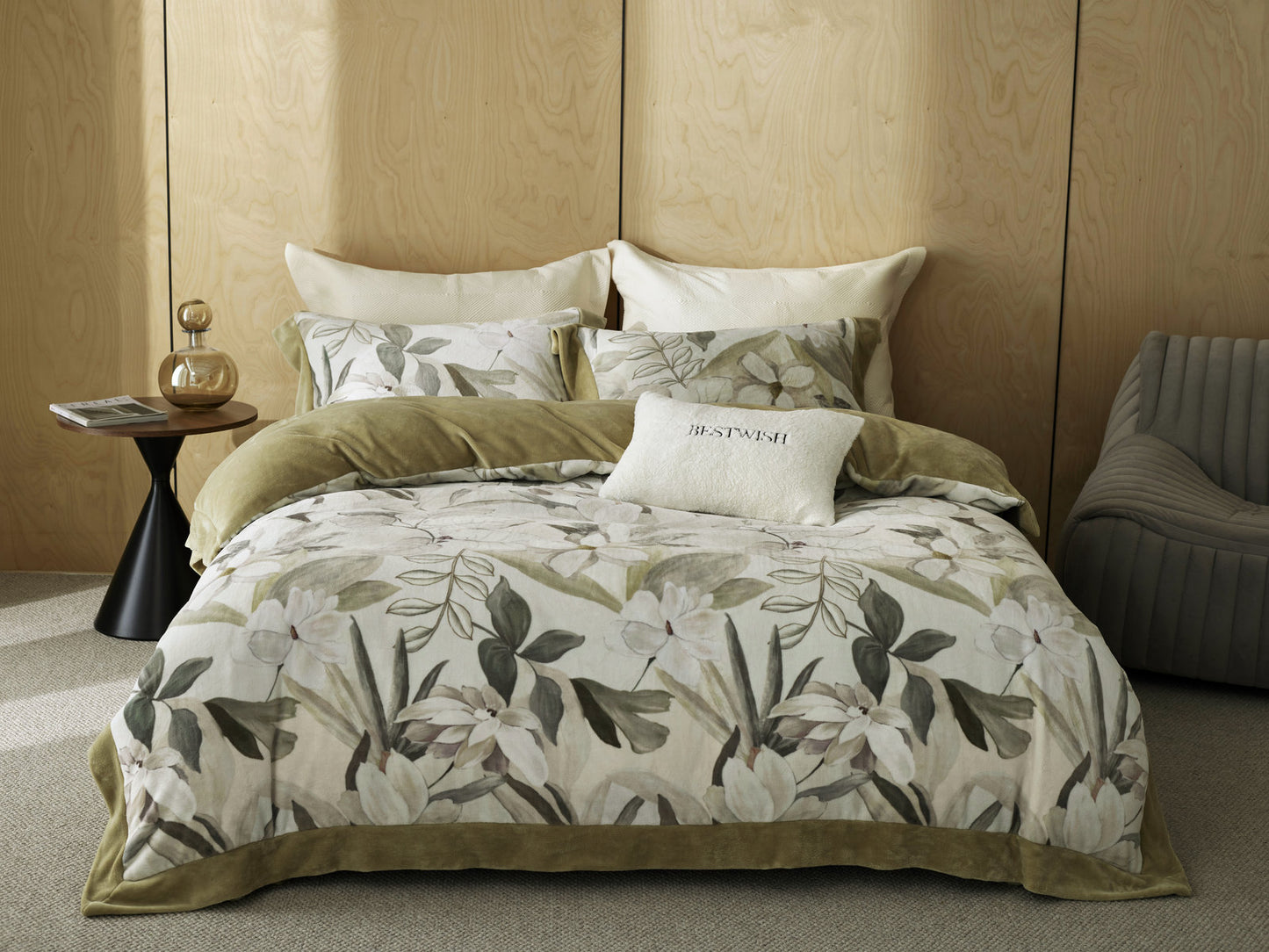 绒毛四件套-茉夏 Plush 4-piece bedding set
