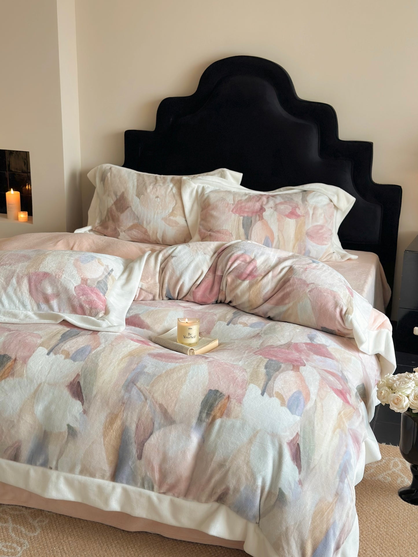 绒毛四件套-秘密花园 Plush 4-piece bedding set