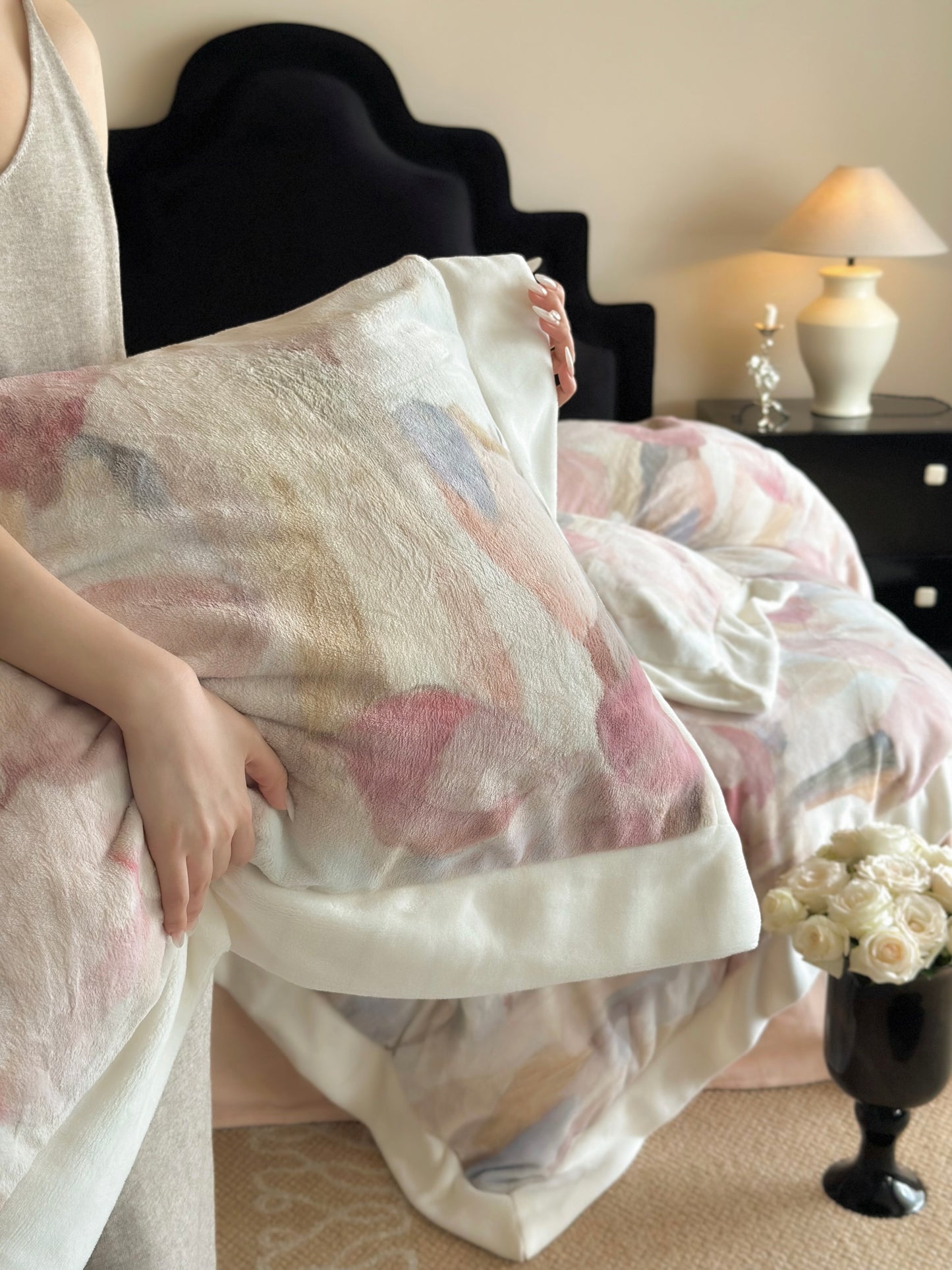绒毛四件套-秘密花园 Plush 4-piece bedding set