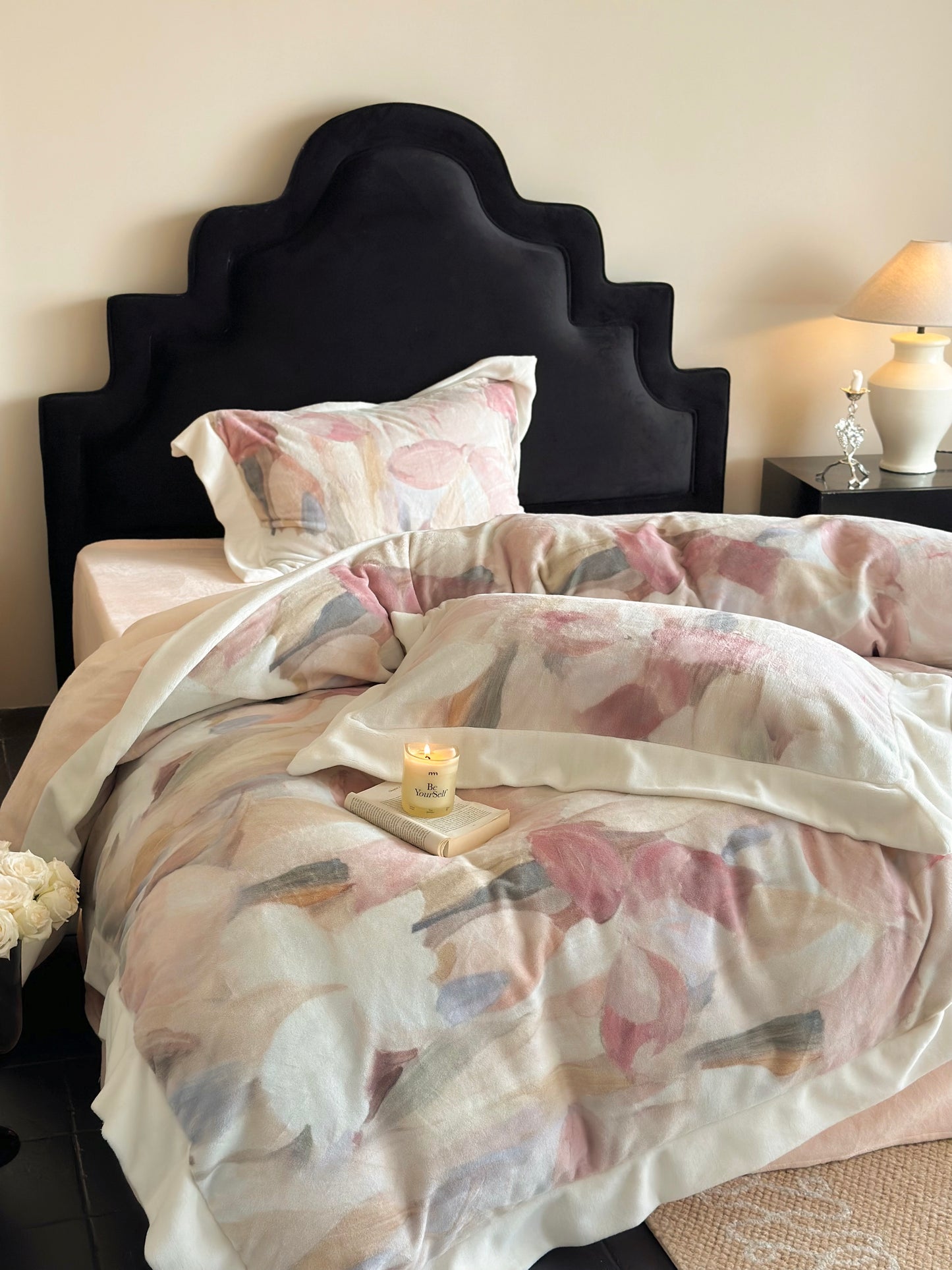 绒毛四件套-秘密花园 Plush 4-piece bedding set