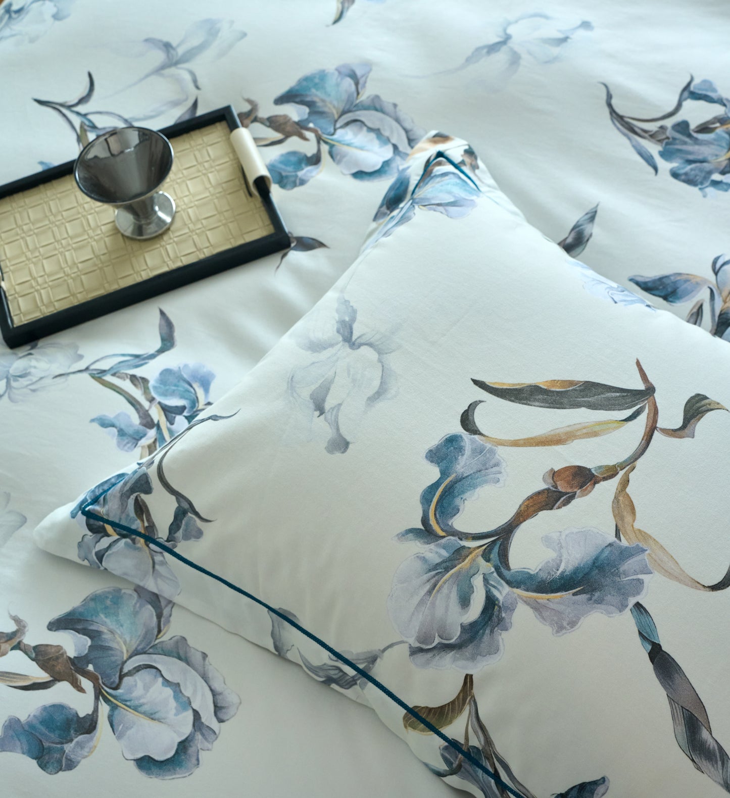 全棉磨毛四件套-思瑾 4 in 1 Cotton Bedding Set (w/fitted sheet)