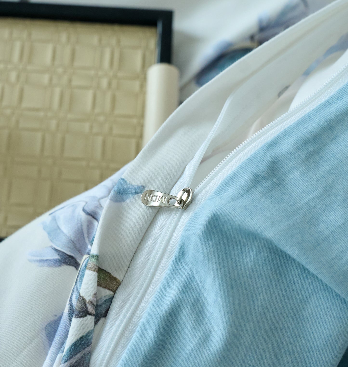 全棉磨毛四件套-思瑾 4 in 1 Cotton Bedding Set (w/fitted sheet)
