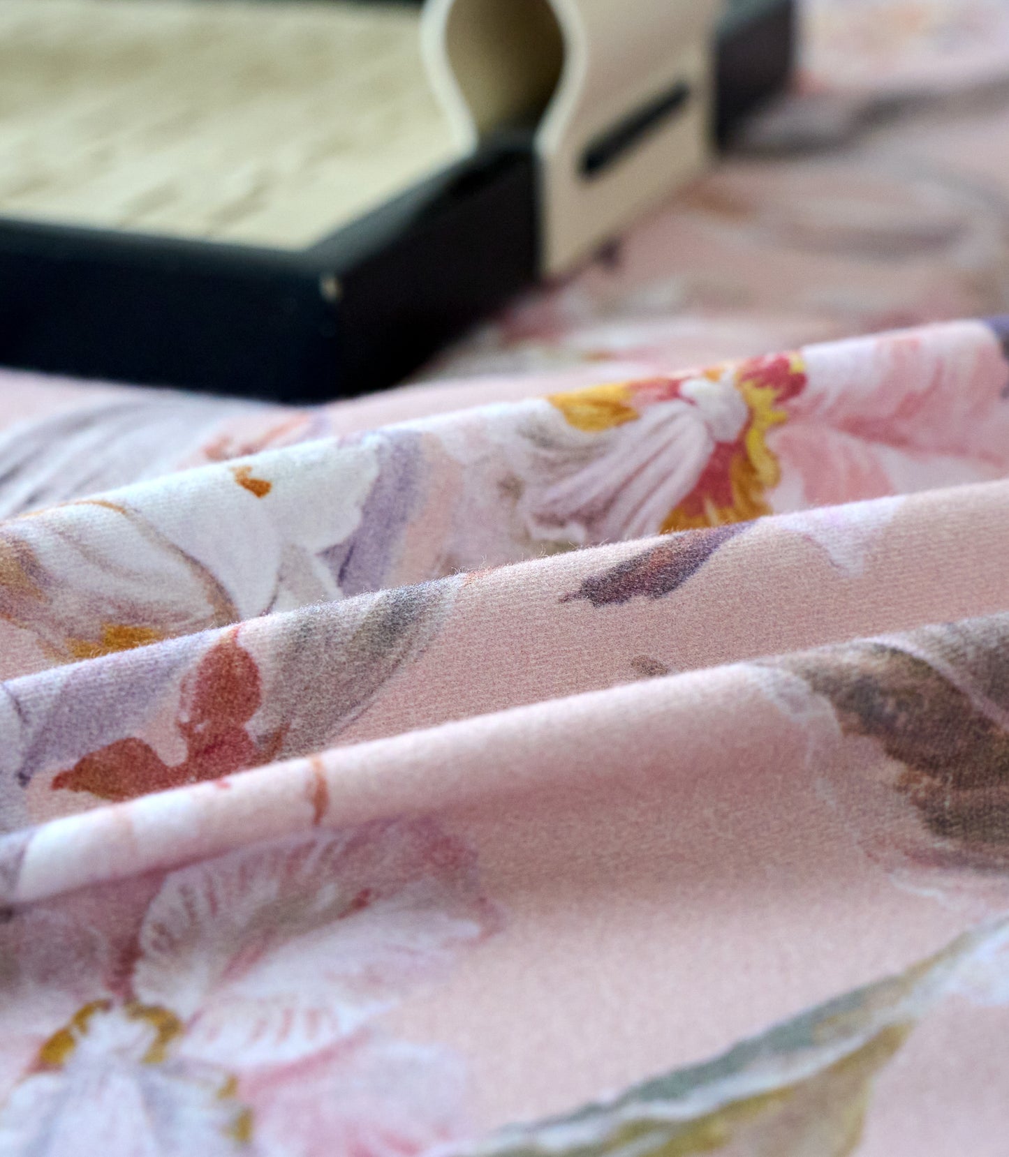 全棉磨毛四件套-婉柔 4 in 1 Cotton Bedding Set (w/fitted sheet)