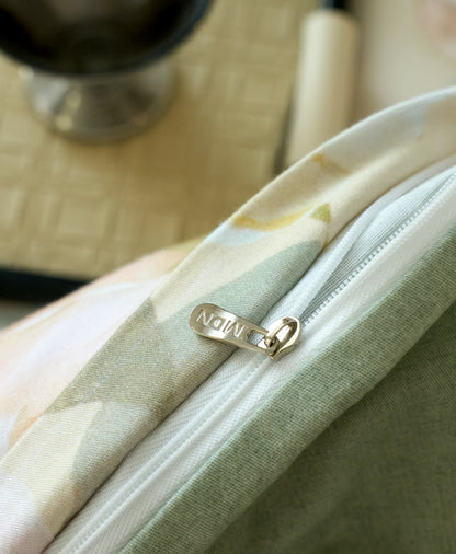 全棉磨毛四件套-凤穿牡丹 4 in 1 Cotton Bedding Set (w/fitted sheet)