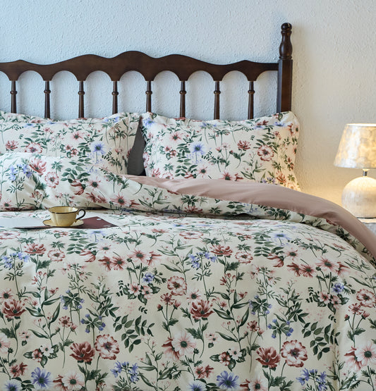 100s纯棉四件套-梦境 4 in 1 Cotton Bedding Set (w/fitted sheet)