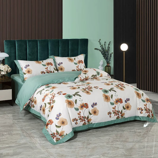 100s纯棉三/四件套-唯美 Cotton Duvet Cover Set-Unique Beauty