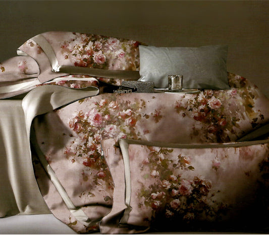 100s纯棉四件套-曼妙粉 4 in 1 Cotton Bedding Set