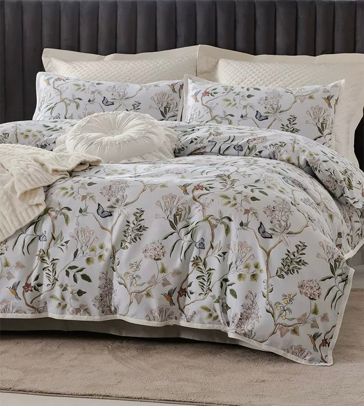 140s埃及棉四件套 - 墨笙 4 in 1 cotton bedding set （无白边）