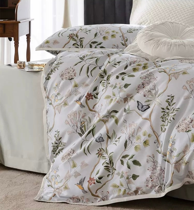 140s埃及棉四件套 - 墨笙 4 in 1 cotton bedding set （无白边）