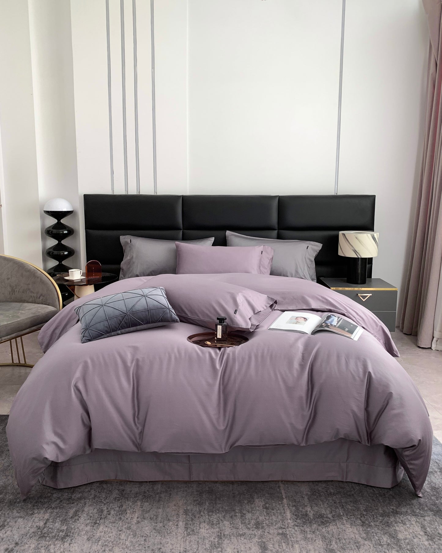 纯色纯棉四件套 4 in 1 Cotton bedding set (Plain color)
