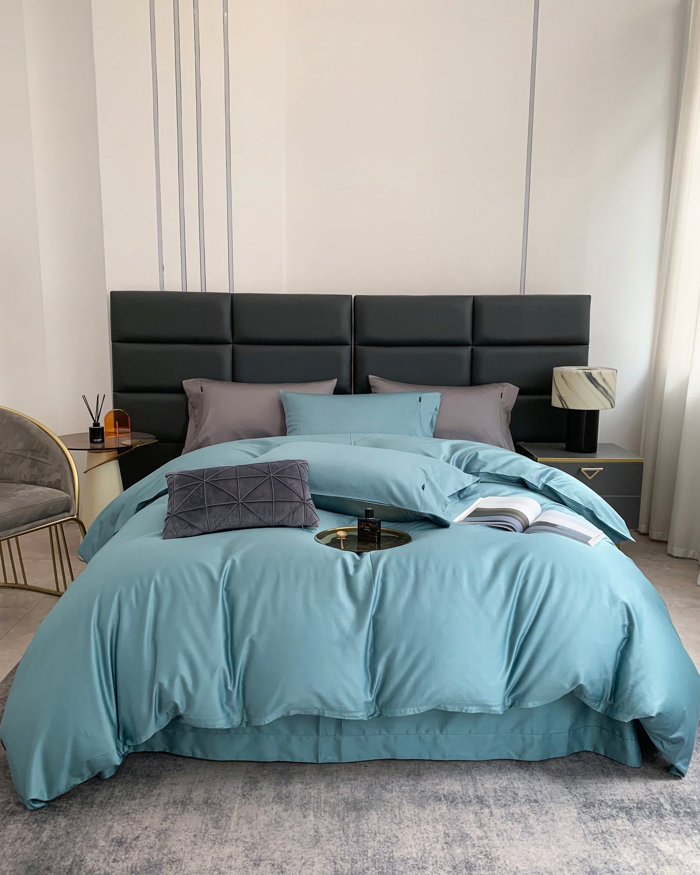 纯色纯棉四件套 4 in 1 Cotton bedding set (Plain color)
