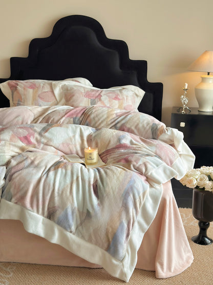 绒毛四件套-秘密花园 Plush 4-piece bedding set