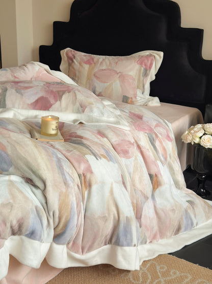 绒毛四件套-秘密花园 Plush 4-piece bedding set