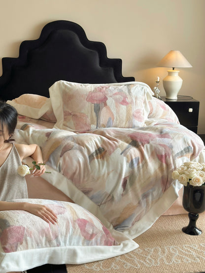 绒毛四件套-秘密花园 Plush 4-piece bedding set