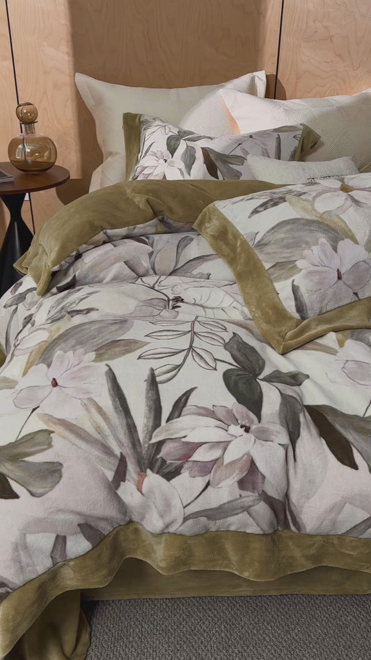 绒毛四件套-茉夏 Plush 4-piece bedding set